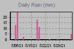 Daily Rain Graph Thumbnail
